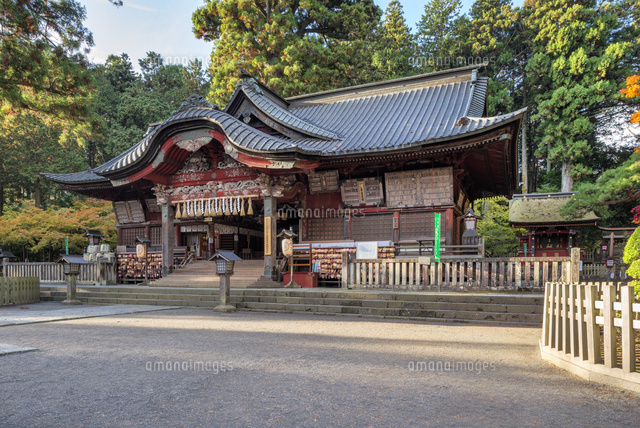 秋の北口本宮浅間神社 拝殿
(c)YOSHITSUGU NISHIGAKI/SEBUN PHOTO