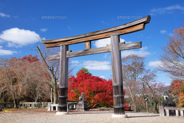 紅葉と吉野神宮
(c)YOSHITSUGU NISHIGAKI/SEBUN PHOTO