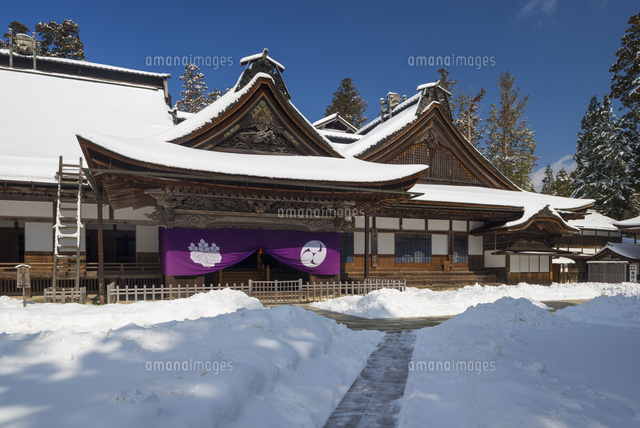 雪の高野山金剛峯寺
(c)YOSHITSUGU NISHIGAKI/SEBUN PHOTO