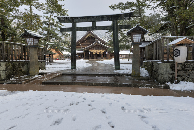 雪の出雲大社
(c)YOSHITSUGU NISHIGAKI/SEBUN PHOTO