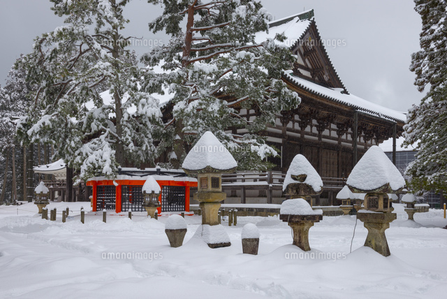 雪の高野山金剛峯寺
(c)YOSHITSUGU NISHIGAKI/SEBUN PHOTO