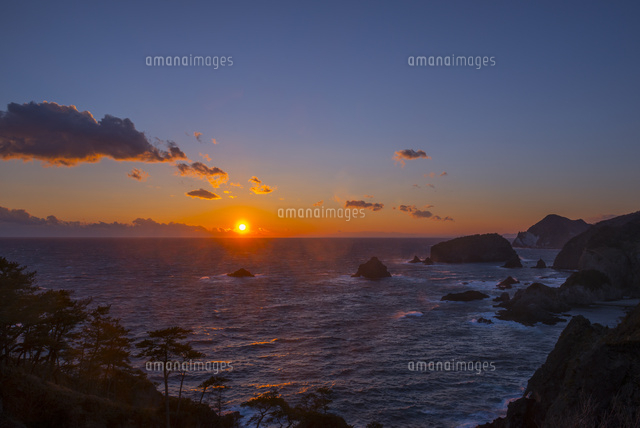 奥石廊崎の夕日
(c)YOSHITSUGU NISHIGAKI/SEBUN PHOTO
