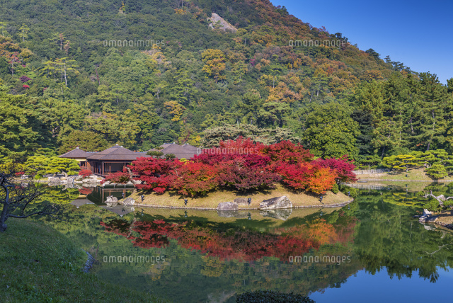 紅葉と栗林公園
(c)YOSHITSUGU NISHIGAKI/SEBUN PHOTO