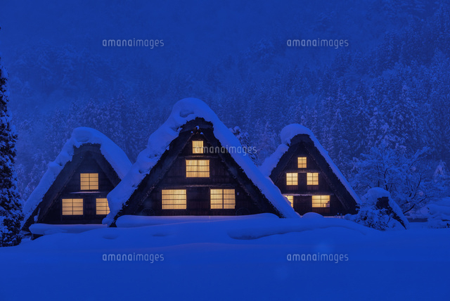 雪の白川郷夜景
(c)YOSHITSUGU NISHIGAKI/SEBUN PHOTO