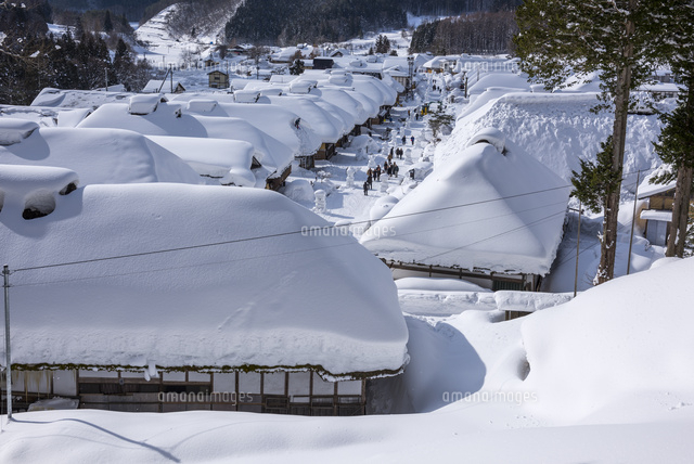 雪の大内宿
(c)YOSHITSUGU NISHIGAKI/SEBUN PHOTO