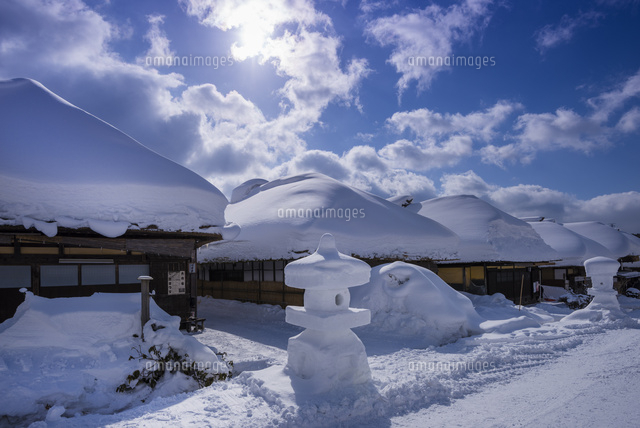 雪の大内宿
(c)YOSHITSUGU NISHIGAKI/SEBUN PHOTO