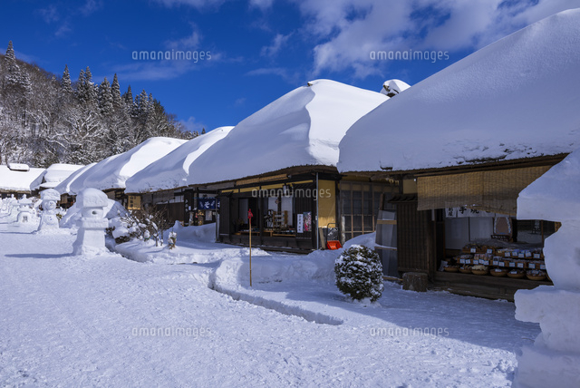 雪の大内宿
(c)YOSHITSUGU NISHIGAKI/SEBUN PHOTO
