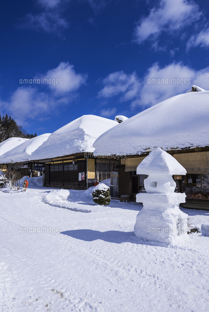 雪の大内宿
(c)YOSHITSUGU NISHIGAKI/SEBUN PHOTO