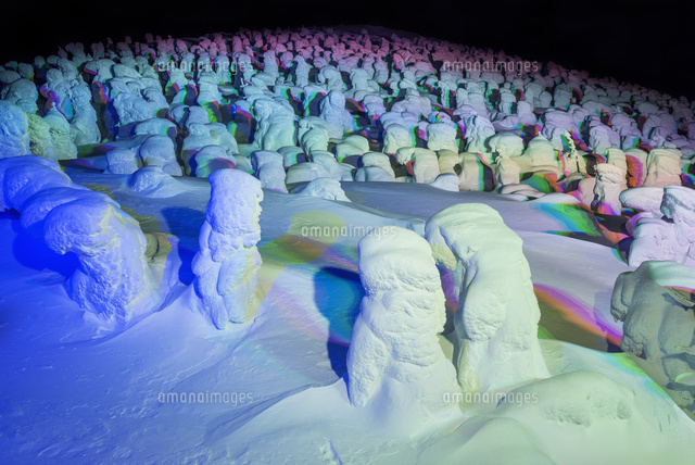 蔵王の樹氷ライトアップ
(c)YOSHITSUGU NISHIGAKI/SEBUN PHOTO