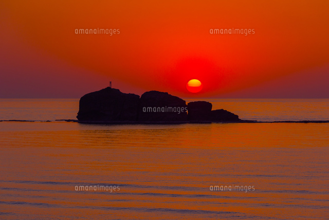 白兎海岸と夕日
(c)YOSHITSUGU NISHIGAKI/SEBUN PHOTO