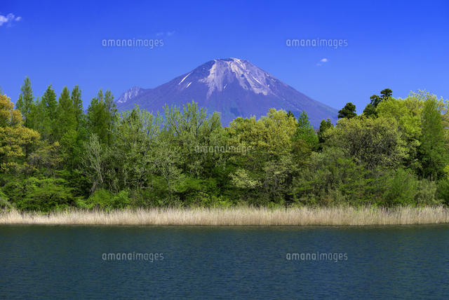 福岡池と大山
(c)YOSHITSUGU NISHIGAKI/SEBUN PHOTO