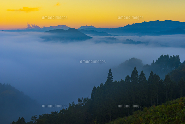 朝の国見ヶ丘よりの雲海
(c)YOSHITSUGU NISHIGAKI/SEBUN PHOTO