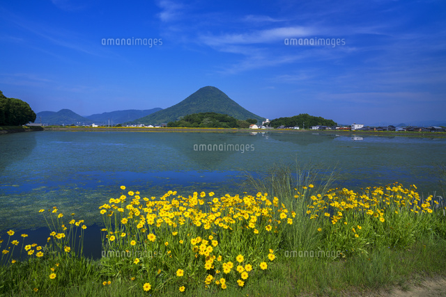宮池と讃岐富士
(c)YOSHITSUGU NISHIGAKI/SEBUN PHOTO