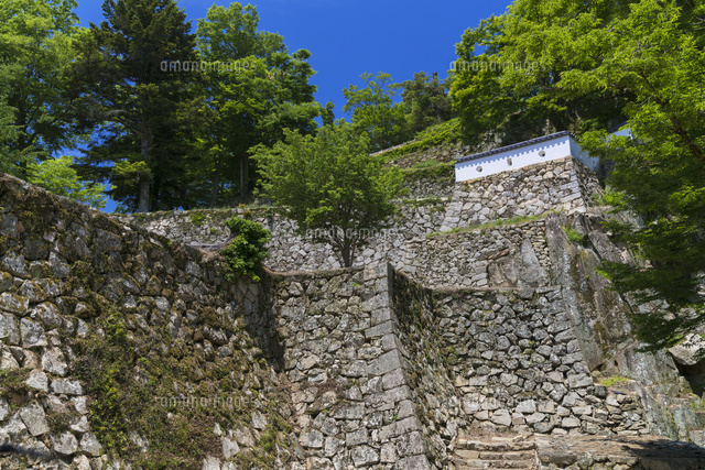 備中松山城の石垣
(c)YOSHITSUGU NISHIGAKI/SEBUN PHOTO