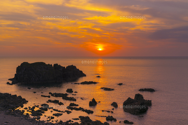 入道崎の夕日
(c)YOSHITSUGU NISHIGAKI/SEBUN PHOTO