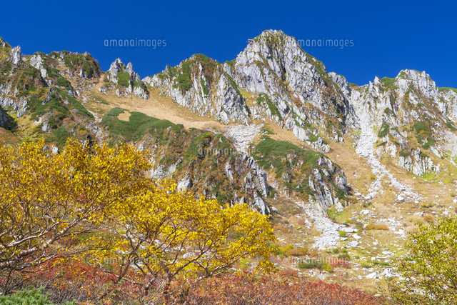 紅葉の千畳敷より宝剣岳
(c)YOSHITSUGU NISHIGAKI/SEBUN PHOTO