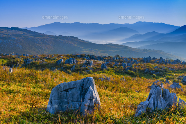 朝の秋吉台
(c)YOSHITSUGU NISHIGAKI/SEBUN PHOTO