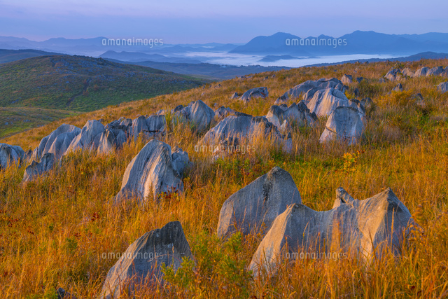朝の秋吉台
(c)YOSHITSUGU NISHIGAKI/SEBUN PHOTO