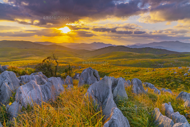 秋吉台夕景
(c)YOSHITSUGU NISHIGAKI/SEBUN PHOTO
