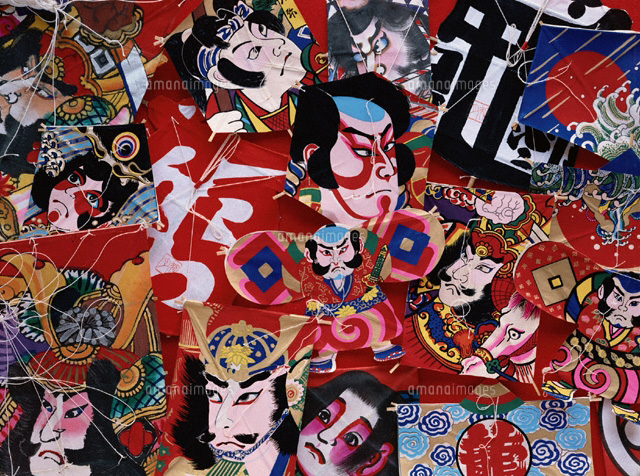 いろいろな凧
(c)NORIKAZU KATSUI/orion