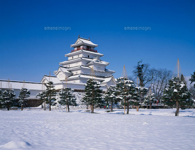 雪の鶴ヶ城 福島県
(c)NORIKAZU KATSUI/SEBUN PHOTO