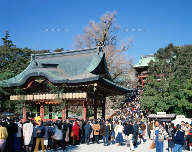 初詣で 鶴岡八幡宮 神奈川県
(c)IKUO NONAKA/SEBUN PHOTO