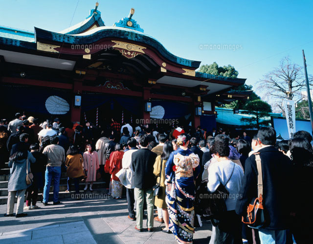 日枝神社初詣 東京都
(c)IKUO NONAKA/SEBUN PHOTO