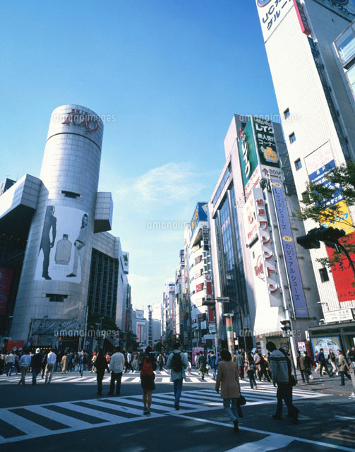 渋谷のスクランブル交差点 東京都
(c)IKUO NONAKA/SEBUN PHOTO