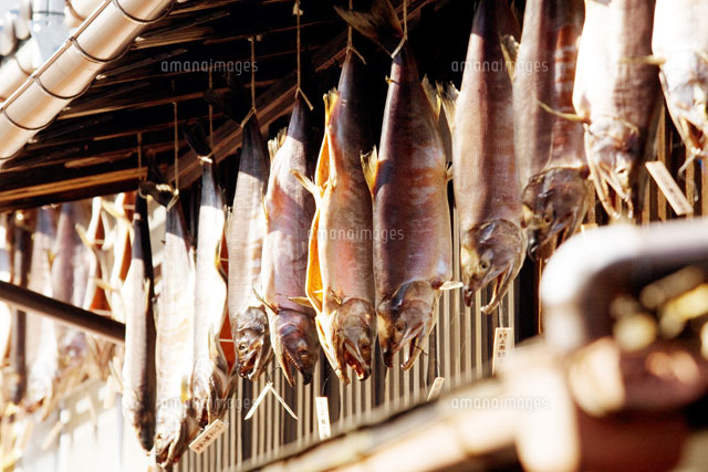 鮭を干す
(c)NIIGATA PHOTO LIBRARY/SEBUN PHOTO