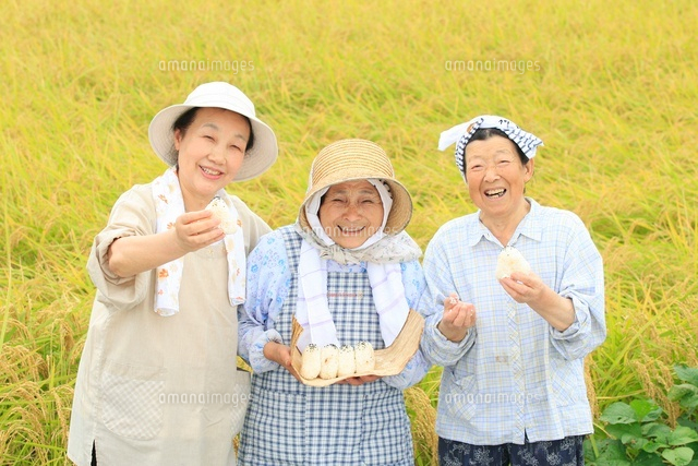 農家のシニア女性
(c)NIIGATA PHOTO LIBRARY/SEBUN PHOTO