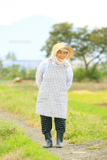 農家のシニア女性
(c)NIIGATA PHOTO LIBRARY/SEBUN PHOTO