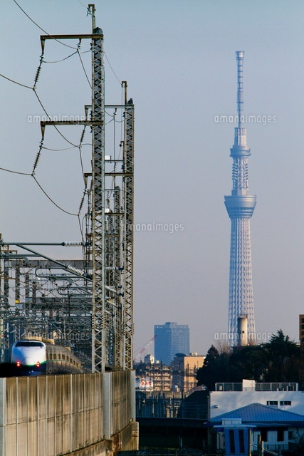 東京スカイツリーと新幹線
(c)NIIGATA PHOTO LIBRARY/SEBUN PHOTO