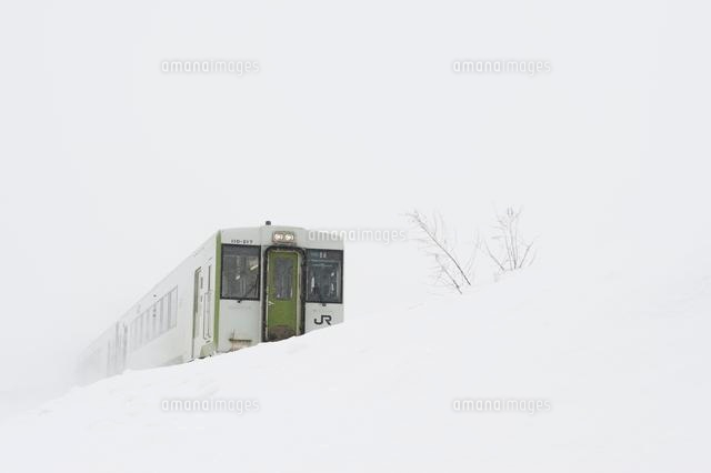 雪の中を走る電車
(c)NIIGATA PHOTO LIBRARY/SEBUN PHOTO