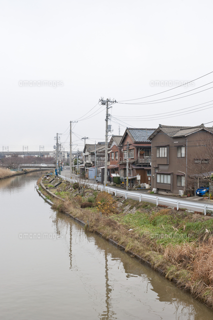 栗ノ木川 海抜の低いエリア
(c)NIIGATA PHOTO LIBRARY/SEBUN PHOTO