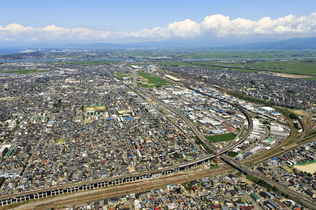新潟市の空撮
(c)NIIGATA PHOTO LIBRARY/SEBUN PHOTO