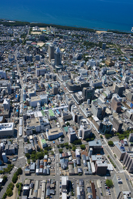 新潟市中心部の空撮
(c)NIIGATA PHOTO LIBRARY/SEBUN PHOTO