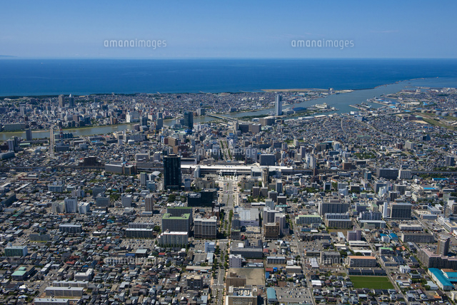 新潟駅周辺の空撮
(c)NIIGATA PHOTO LIBRARY/SEBUN PHOTO