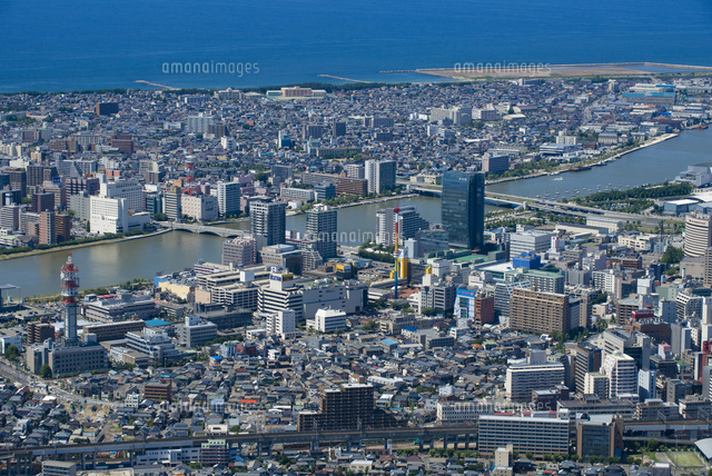 新潟市中心部の空撮
(c)NIIGATA PHOTO LIBRARY/SEBUN PHOTO