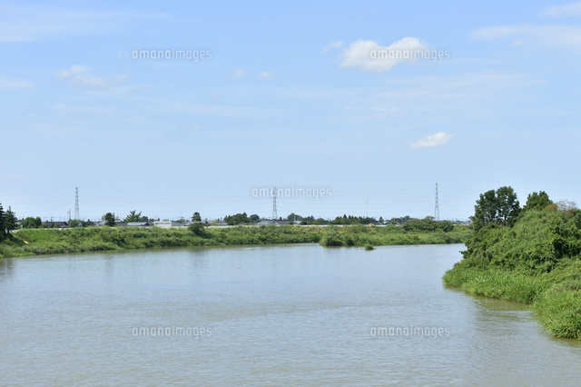 新潟市を流れる中ノ口川
(c)NIIGATA PHOTO LIBRARY/SEBUN PHOTO