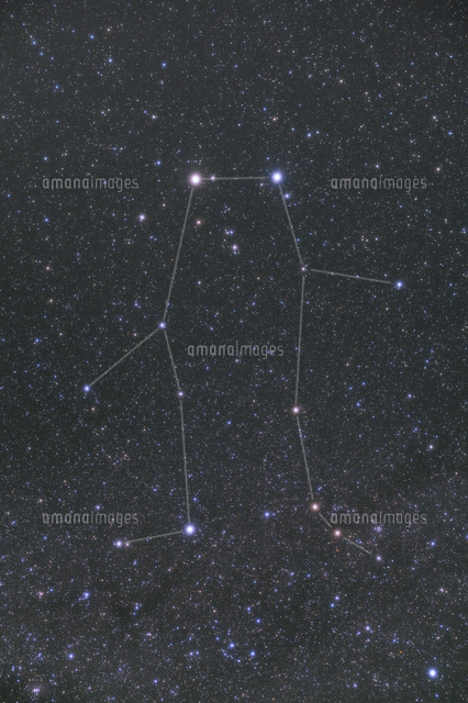 満天の星空と双子座
(c)NIIGATA PHOTO LIBRARY/SEBUN PHOTO
