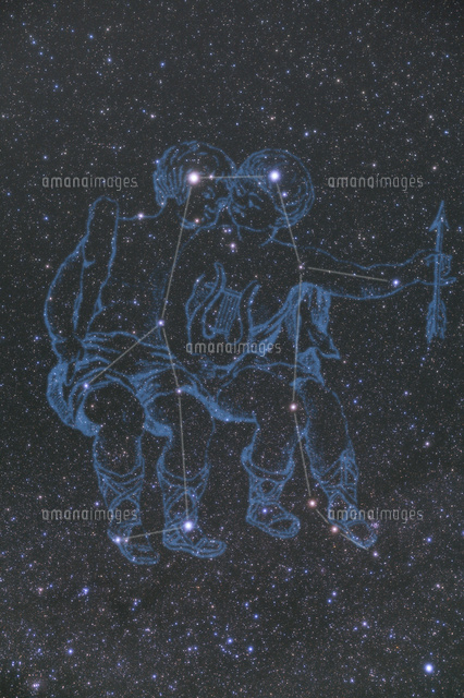満天の星空と双子座
(c)NIIGATA PHOTO LIBRARY/SEBUN PHOTO