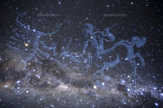満天の星空とケンタウルス座付近の星座
(c)NIIGATA PHOTO LIBRARY/SEBUN PHOTO