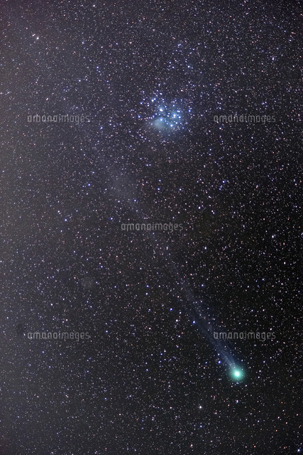 満天の星空とラブジョイ彗星とすばる
(c)NIIGATA PHOTO LIBRARY/SEBUN PHOTO