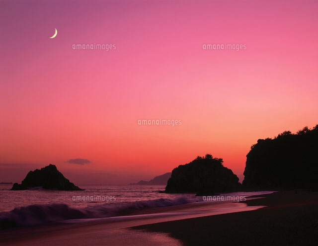 伊良湖の夕日 愛知県
(c)TAKAO ONOZATO/orion