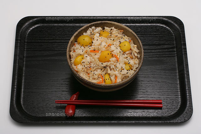 栗ご飯
(c)TAKAO ONOZATO/orion
