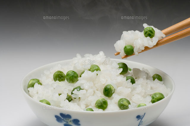 グリンピースご飯
(c)TAKAO ONOZATO/orion