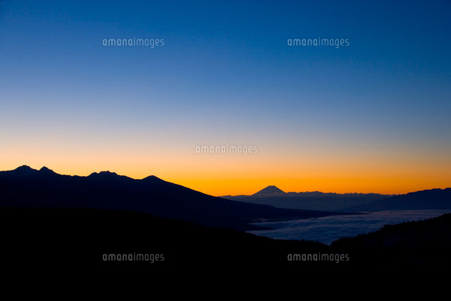 霧ヶ峰より富士山遠望
(c)TAKAO ONOZATO/SEBUN PHOTO