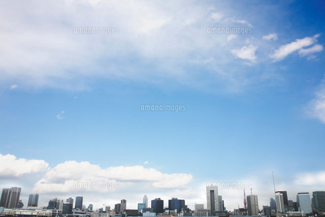 晴海から見た東京ビル群
(c)KENJI HATA/orion
