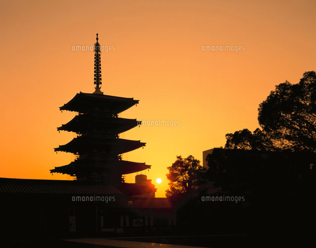 四天王寺の五重塔
(c)MASANOBU HIROSE/SEBUN PHOTO