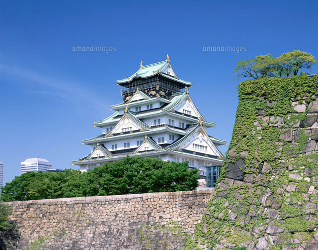 大阪城と城壁
(c)MASANOBU HIROSE/SEBUN PHOTO